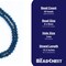 The Bead Chest Matte Round Lapis Lazuli Beads (8mm): Organic Gemstone Round Spherical Energy Stone Healing Power Crystal for Jewelry Bracelet Mala Necklace Making